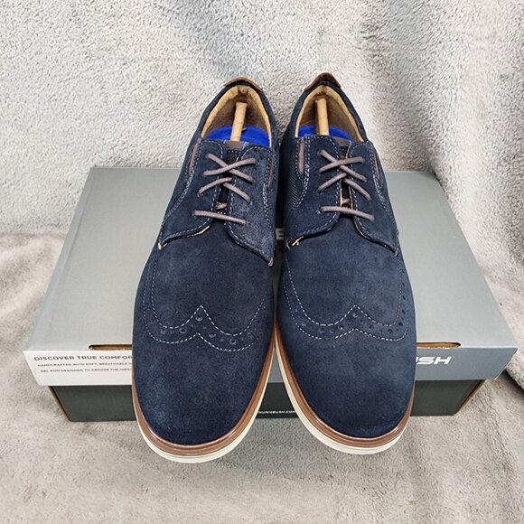 Nunn Bush Shoes Mens Size 8 Navy Blue New Haven Lace Up Oxford *NWT* main image 9